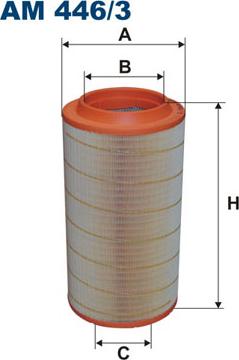 Filtron AM446/3 — Filtr powietrza