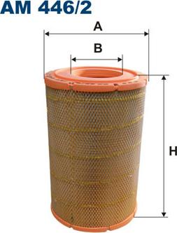 Filtron AM446/2 — Filtr powietrza