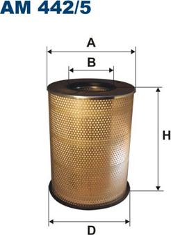 Filtron AM442/5 — Filtr powietrza