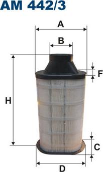 Filtron AM442/3 — Filtr powietrza