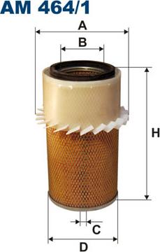 Filtron AM464/1 — Filtr powietrza