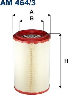 Filtron AM 464/3 - FILTR POWIETRZA