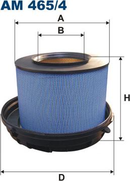 Filtron AM465/4 — Filtr powietrza