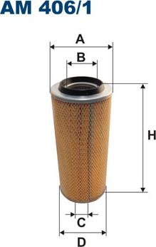 Filtron AM406/1 — Filtr powietrza