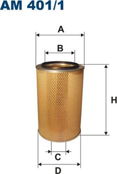 Filtron AM401/1 — Filtr powietrza
