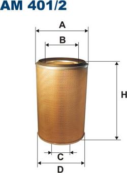 Filtron AM401/2 — Filtr powietrza