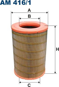 Filtron AM416/1 — Filtr powietrza