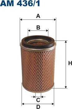 Filtron AM436/1 - Filtr powietrza
