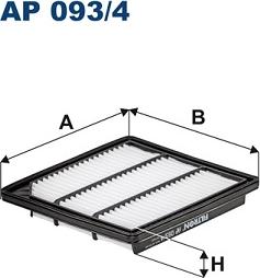 Filtron AP093/4 — Filtr powietrza