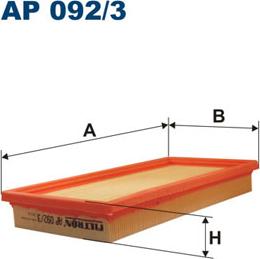 Filtron AP092/3 — Filtr powietrza