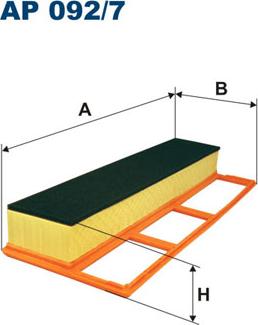 Filtron AP092/7 — Filtr powietrza