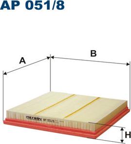 Filtron AP051/8 — Filtr powietrza