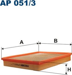 Filtron AP051/3 — Filtr powietrza