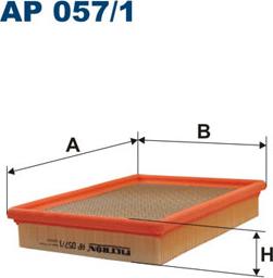 Filtron AP057/1 — Filtr powietrza