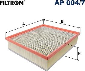 Filtron AP 004/7 - FILTR POWIETRZA