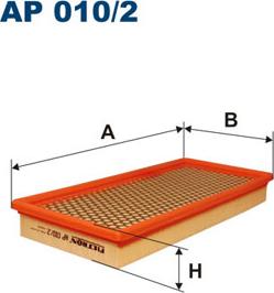 Filtron AP010/2 - FILTR POWIETRZA