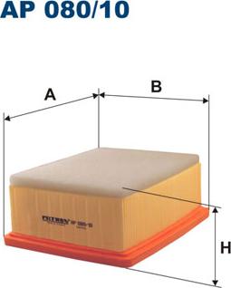 Filtron AP080/10 — Filtr powietrza