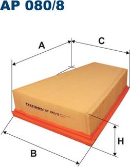 Filtron AP080/8 — Filtr powietrza