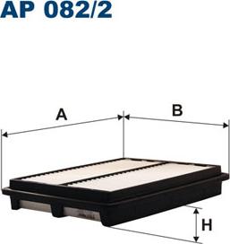 Filtron AP082/2 - FILTR POWIETRZA
