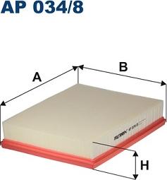 Filtron AP 034/8 — Filtr powietrza