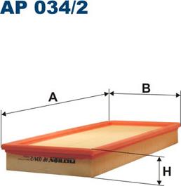 Filtron AP034/2 — Filtr powietrza