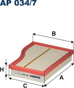 Filtron AP 034/7 — Filtr powietrza