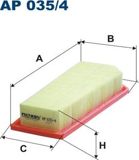 Filtron AP035/4 — Filtr powietrza
