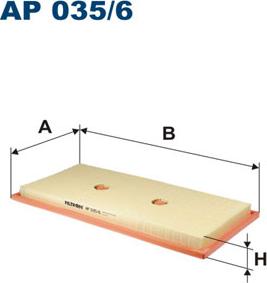 Filtron AP035/6 — Filtr powietrza