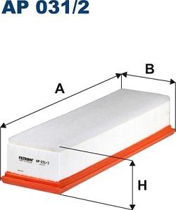 Filtron AP031/2 — Filtr powietrza