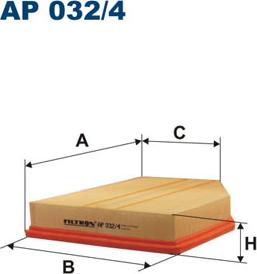 Filtron AP032/4 — Filtr powietrza
