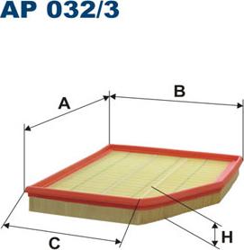 Filtron AP032/3 — Filtr powietrza