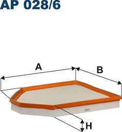 Filtron AP028/6 — Filtr powietrza