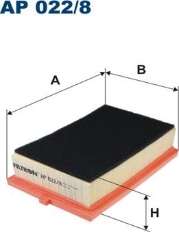 Filtron AP022/8 — Filtr powietrza