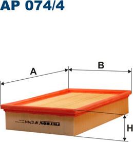 Filtron AP074/4 — Filtr powietrza