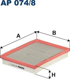 Filtron AP 074/8 — Filtr powietrza