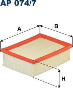 Filtron AP 074/7 — Filtr powietrza
