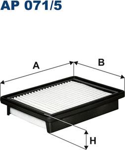 Filtron AP071/5 - FILTR POWIETRZA