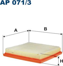 Filtron AP071/3 — Filtr powietrza