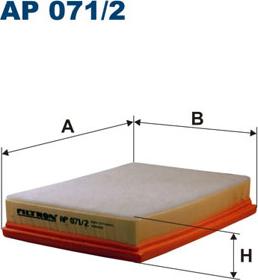 Filtron AP071/2 — Filtr powietrza