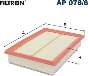 Filtron AP 078/6 — Filtr powietrza