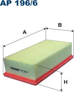 Filtron AP196/6 — Filtr powietrza