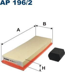 Filtron AP196/2 - FILTR POWIETRZA