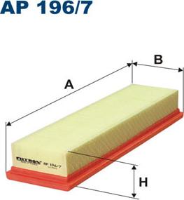 Filtron AP196/7 — Filtr powietrza