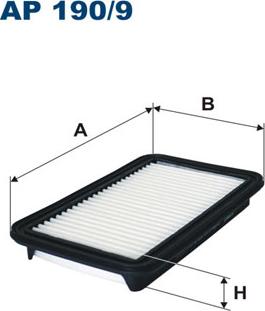 Filtron AP190/9 — Filtr powietrza
