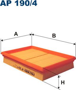 Filtron AP190/4 — Filtr powietrza