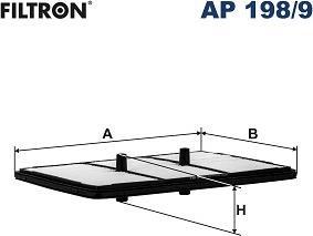 Filtron AP 198/9 — Filtr powietrza