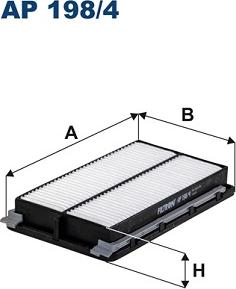 Filtron AP 198/4 — Filtr powietrza
