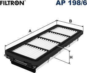 Filtron AP 198/6 — Filtr powietrza