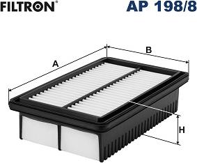 Filtron AP 198/8 - FILTR POWIETRZA
