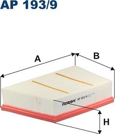 Filtron AP 193/9 — Filtr powietrza